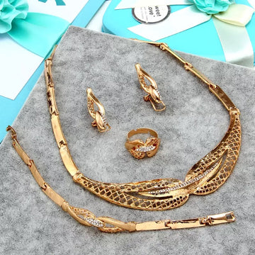 Crystal Necklace  Jewelry Set